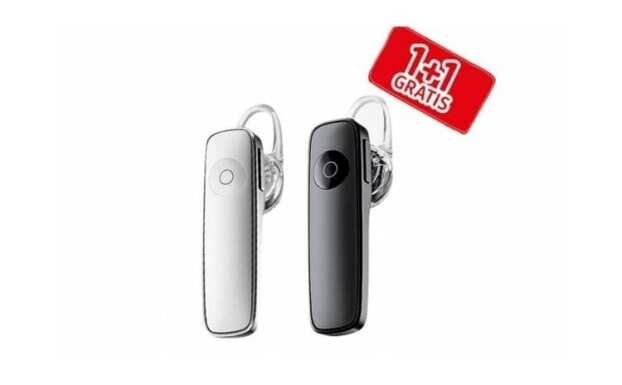 Casca Bluetooth, 1 + 1 Gratis